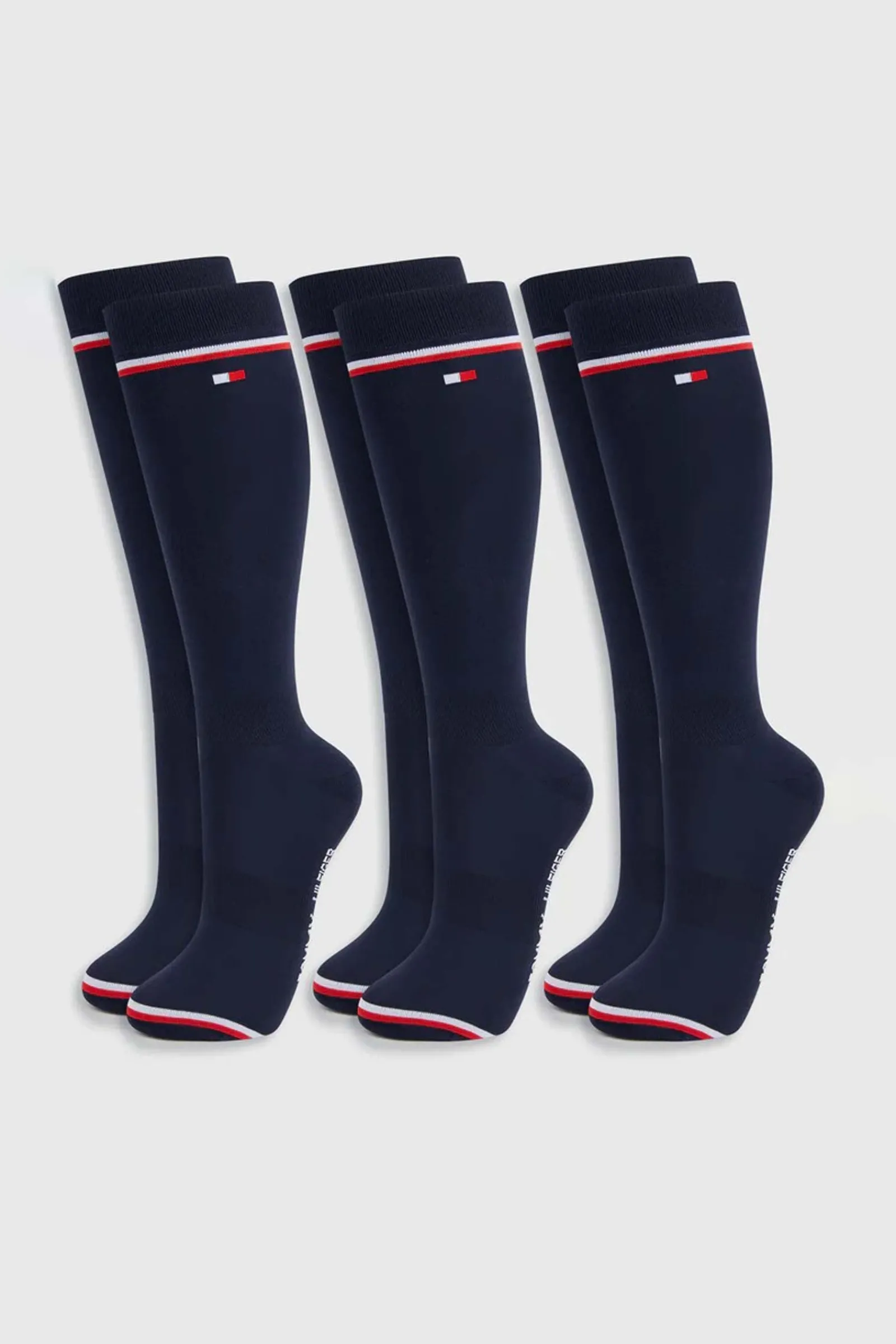Tommy Hilfiger Equestrian Tommy Hilfiger Byron Reitsocken (3-er Pack)* Kniestrümpfe & Reitsocken