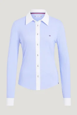 Tommy Hilfiger Equestrian Tommy Hilfiger Essex Damen Stretch-Oxford-Hemd*Damen Shirts & Polos Für Damen