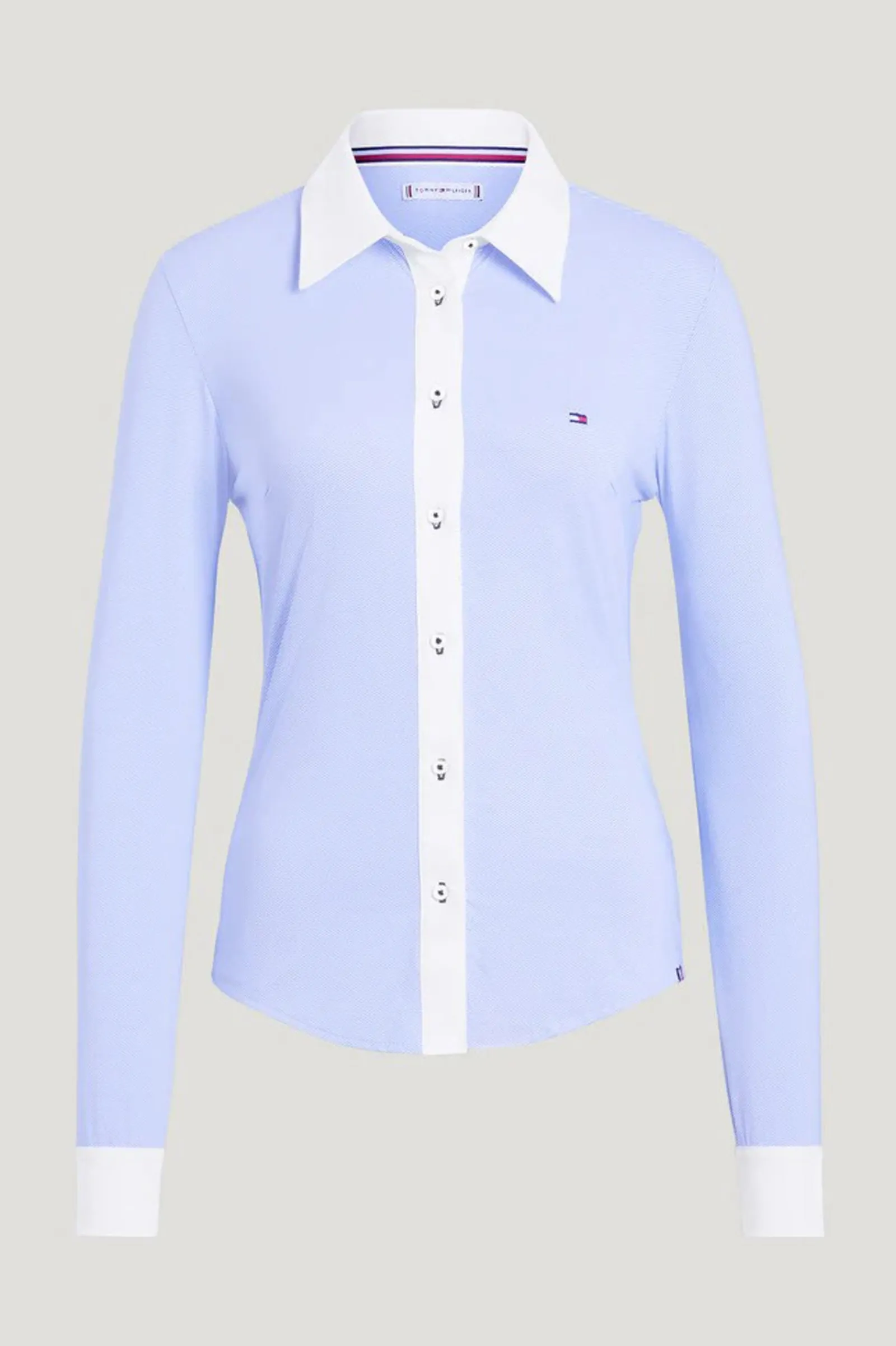 Tommy Hilfiger Equestrian Tommy Hilfiger Essex Damen Stretch-Oxford-Hemd*Damen Shirts & Polos Für Damen