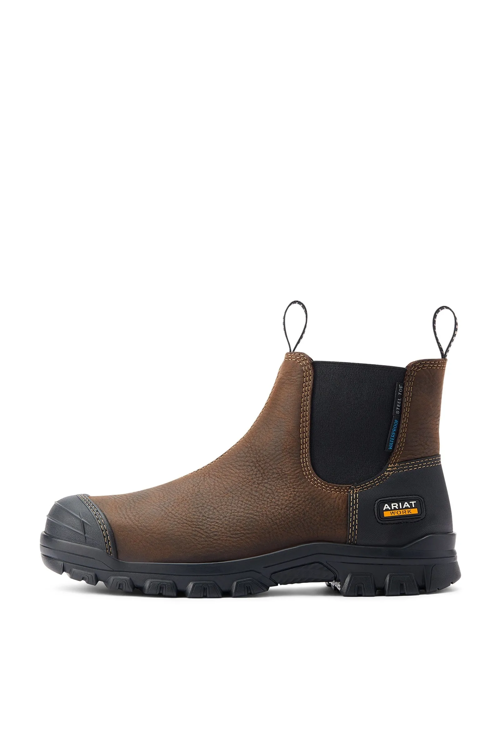Ariat Treadfast Chelsea wasserdichte Herrenstiefeletten mit Stahlkappe*Herren Reitstiefel Für Herren