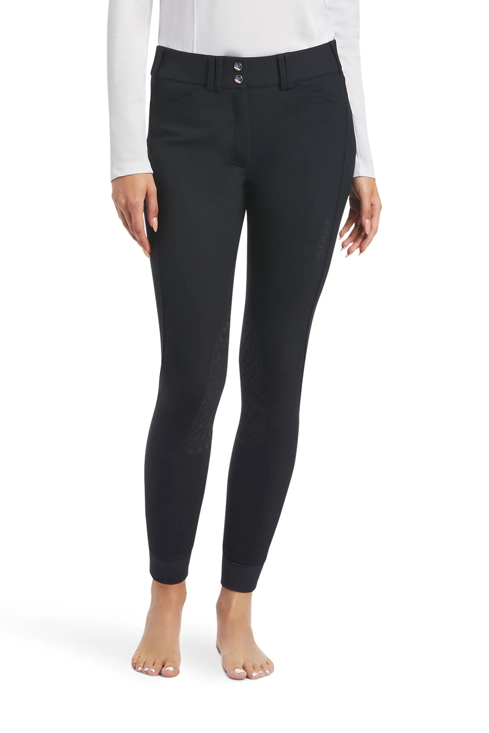 Ariat Tri Factor Damen Reithose mit Kniebesatz*Damen Reithose Für Damen Mit Kniebesatz