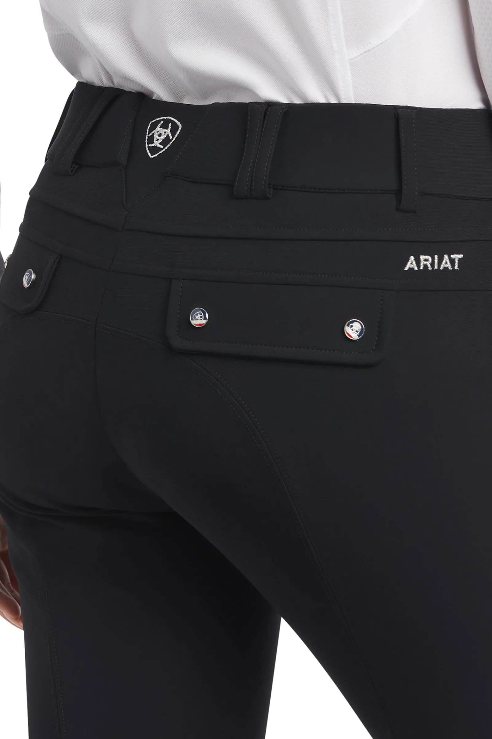 Ariat Tri Factor Damen Reithose mit Kniebesatz*Damen Reithose Für Damen Mit Kniebesatz