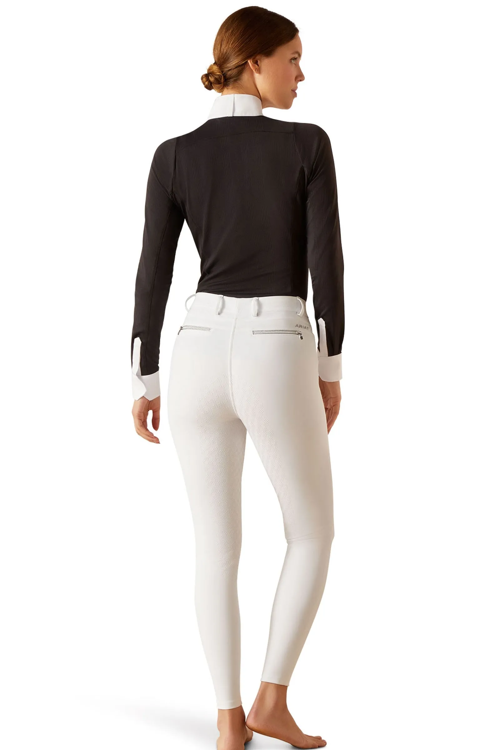 Ariat Tri Factor Pull-On Damen Vollbesatzreitleggings*Damen Reitleggings Für Damen