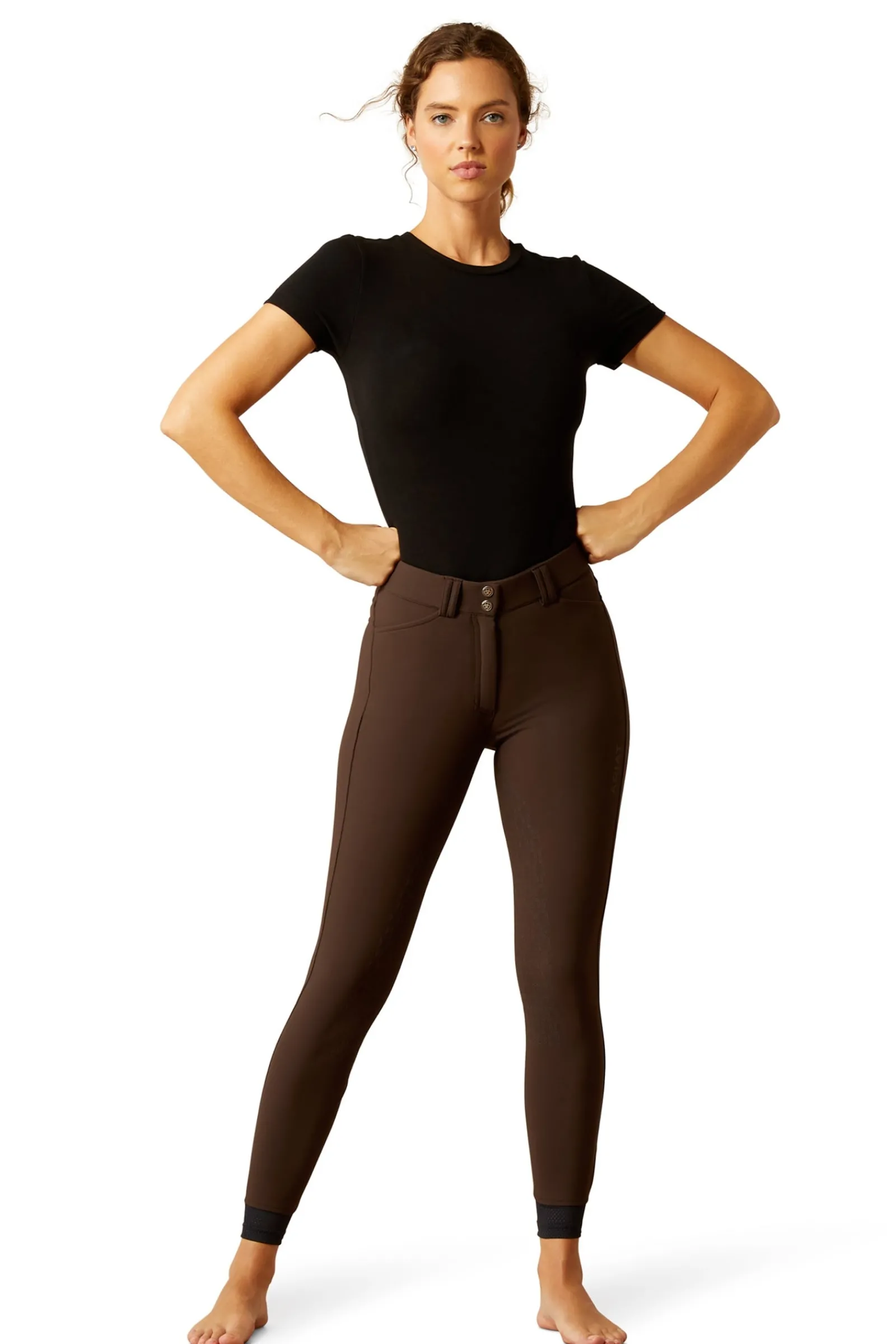Ariat Tri Factor Vivacity Kniebesatzreithosen*Damen Reithose Für Damen Mit Vollbesatz