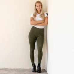 Horze Vanessa Reitleggings mit Vollbesatz, Nahtlos in Jeansoptik*Damen Reitleggings Für Damen