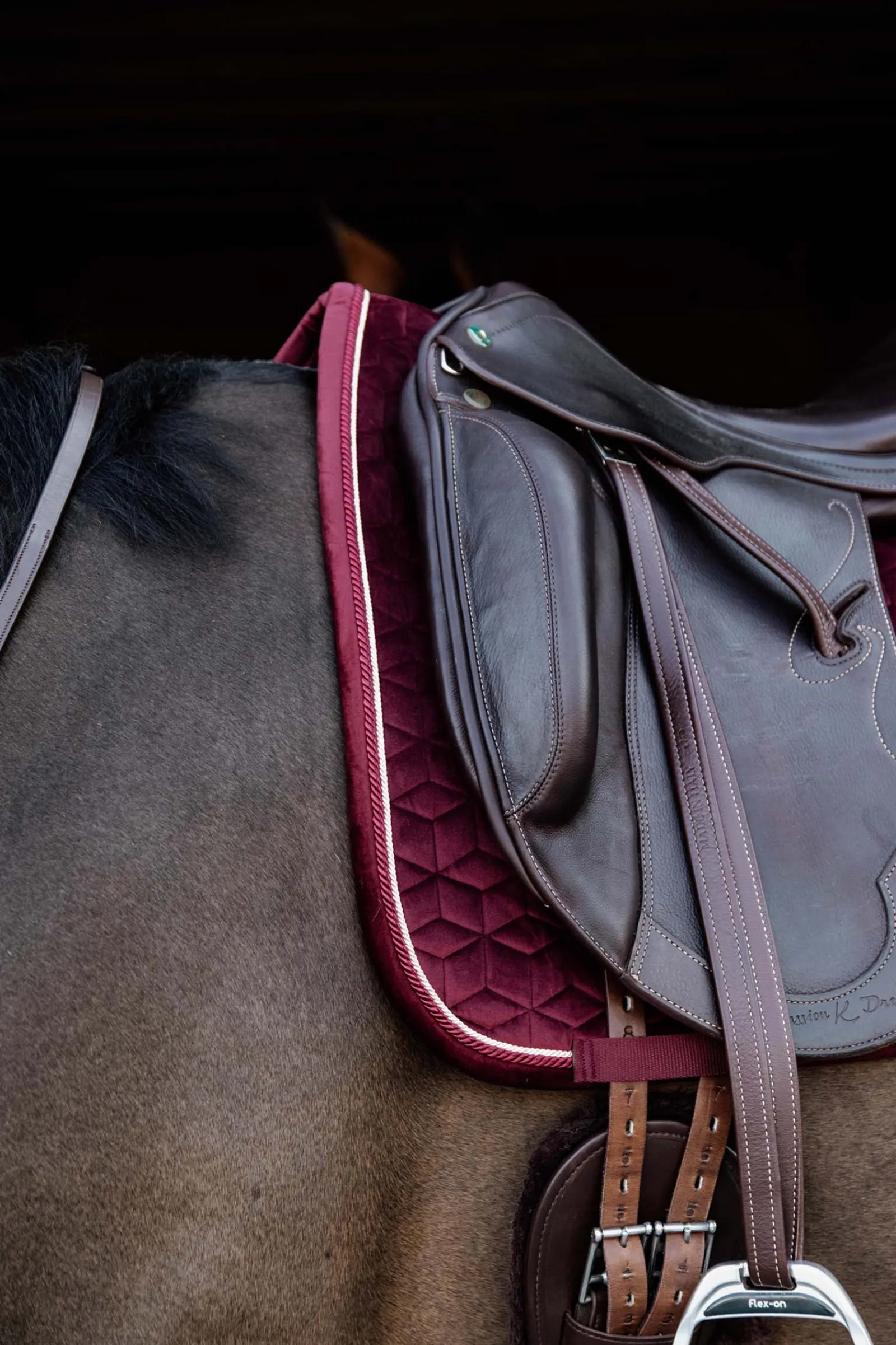 Kentucky Horsewear Velvet Dressurschabracke* Dressurschabracken