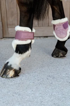Kentucky Horsewear Velvet vegane Lammfell Streichkappen für Jungpferde* Streichkappen