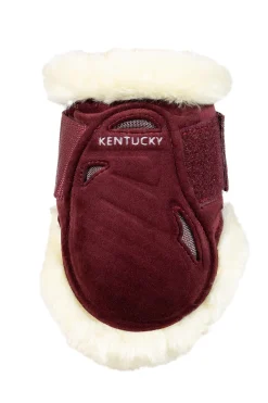 Kentucky Horsewear Velvet vegane Lammfell Streichkappen für Jungpferde* Streichkappen