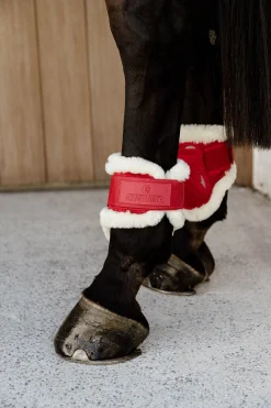 Kentucky Horsewear Velvet vegane Lammfell Streichkappen für Jungpferde* Streichkappen