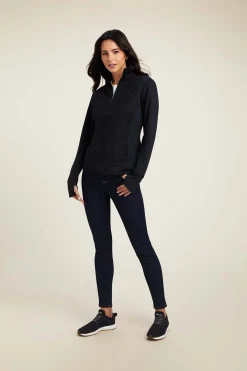 Ariat Venture Damensshirt mit halbem Reißverschluss*Damen Damenpullover & Hoodies