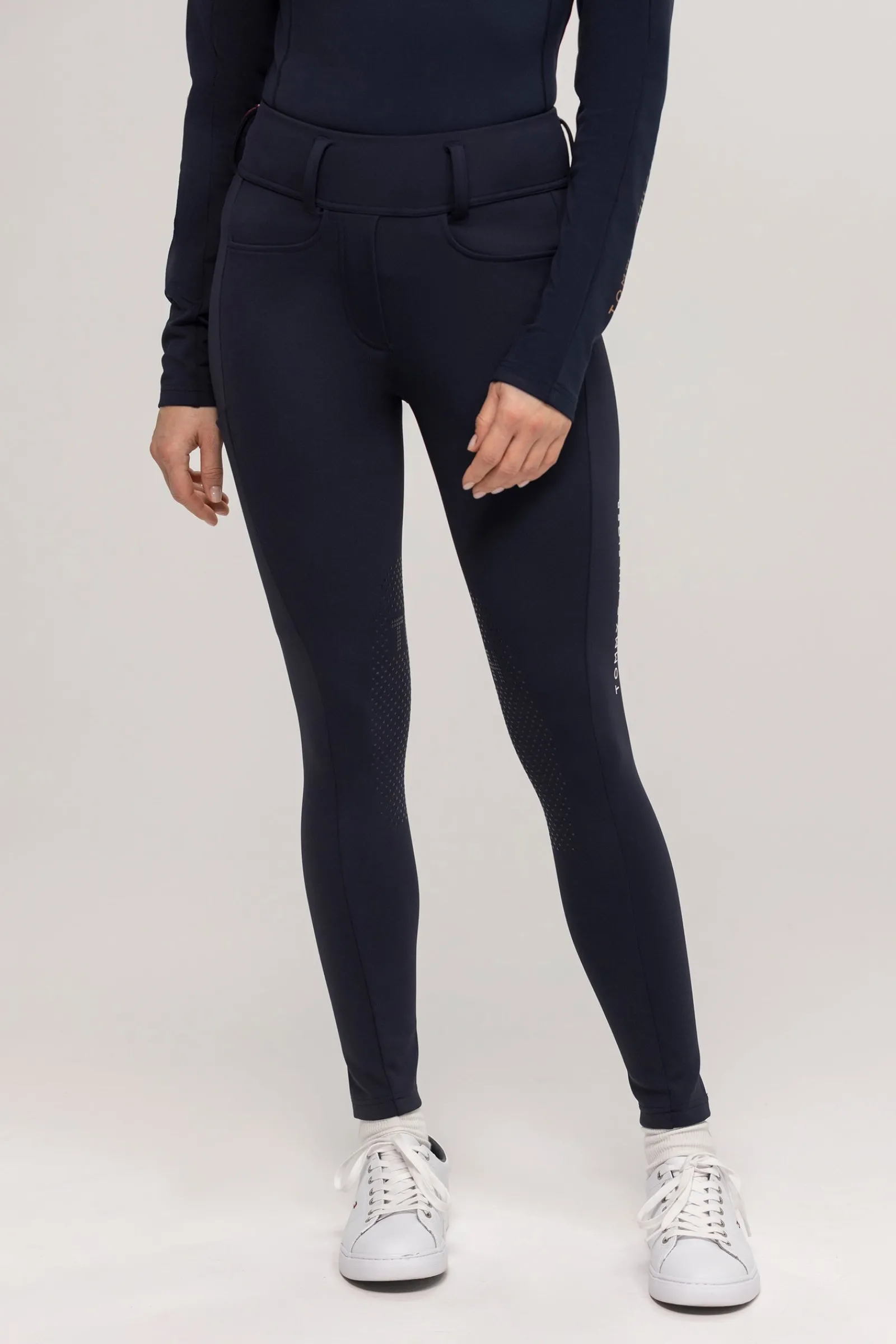Tommy Hilfiger Equestrian Vermont Damen Reithose mit Kniebesatz*Damen Reithose Für Damen Mit Kniebesatz