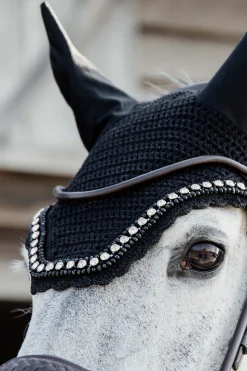 Kentucky Horsewear Wellington Steine & Perlen Fliegenhaube* Ohrenhauben|Ohrenhauben