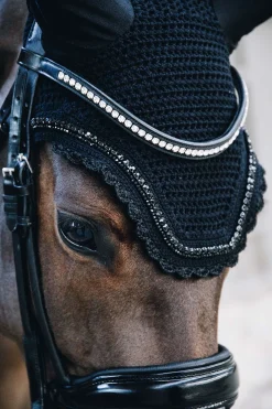 Kentucky Horsewear Wellington Stone & Pearl Fliegenhaube Soundless* Ohrenhauben|Ohrenhauben