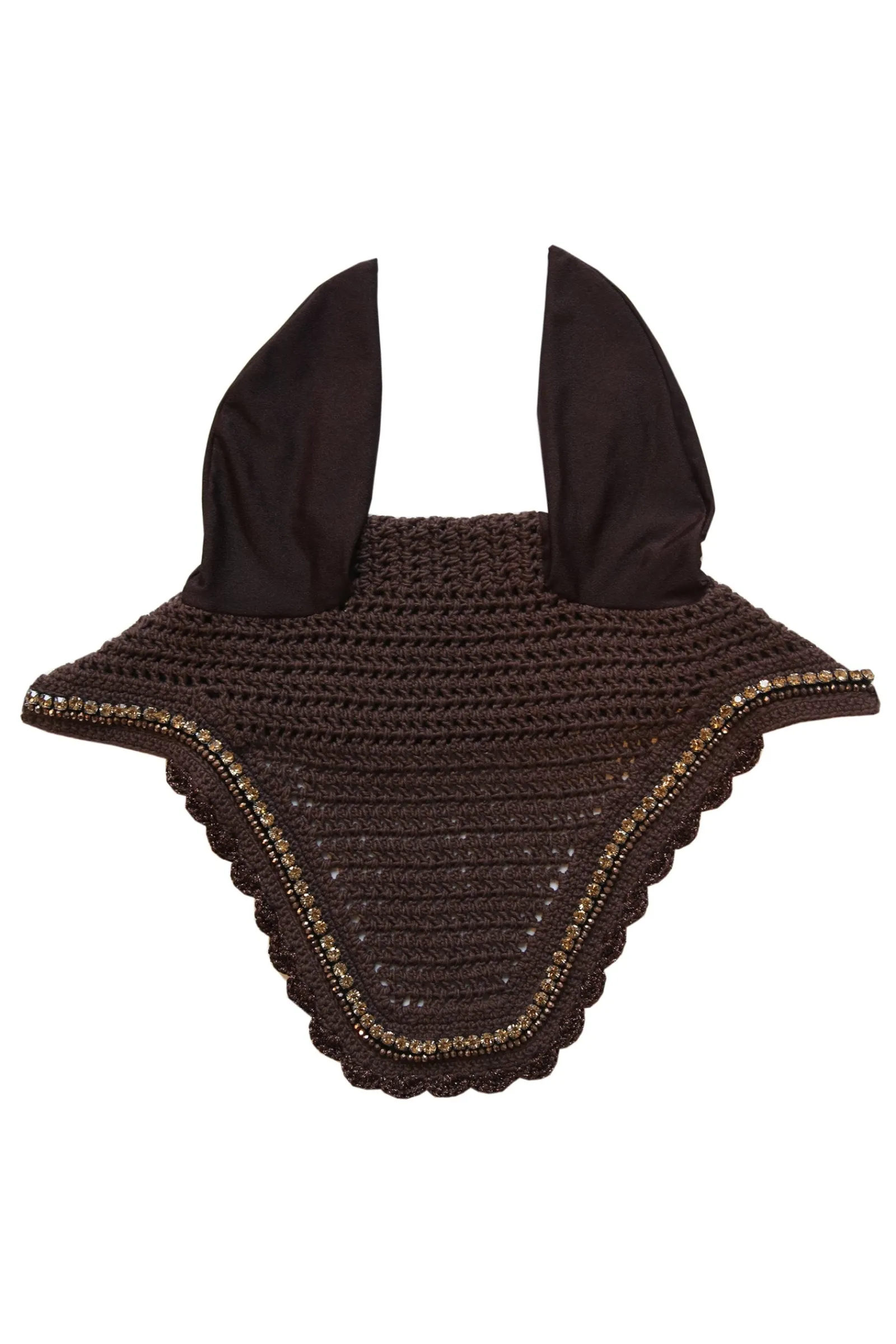 Kentucky Horsewear Wellington Stone & Pearl Fliegenhaube* Ohrenhauben|Ohrenhauben