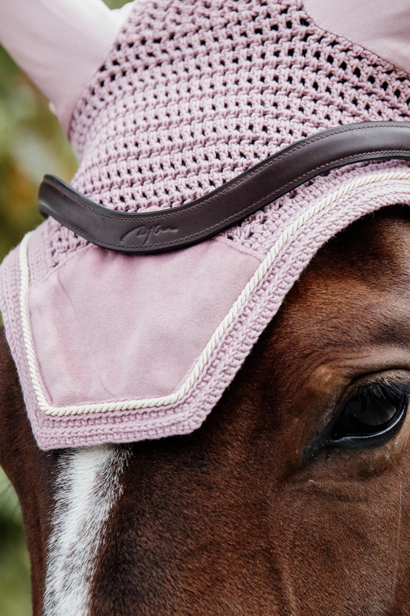 Kentucky Horsewear Wellington Velvet Fliegenhaube* Ohrenhauben|Ohrenhauben