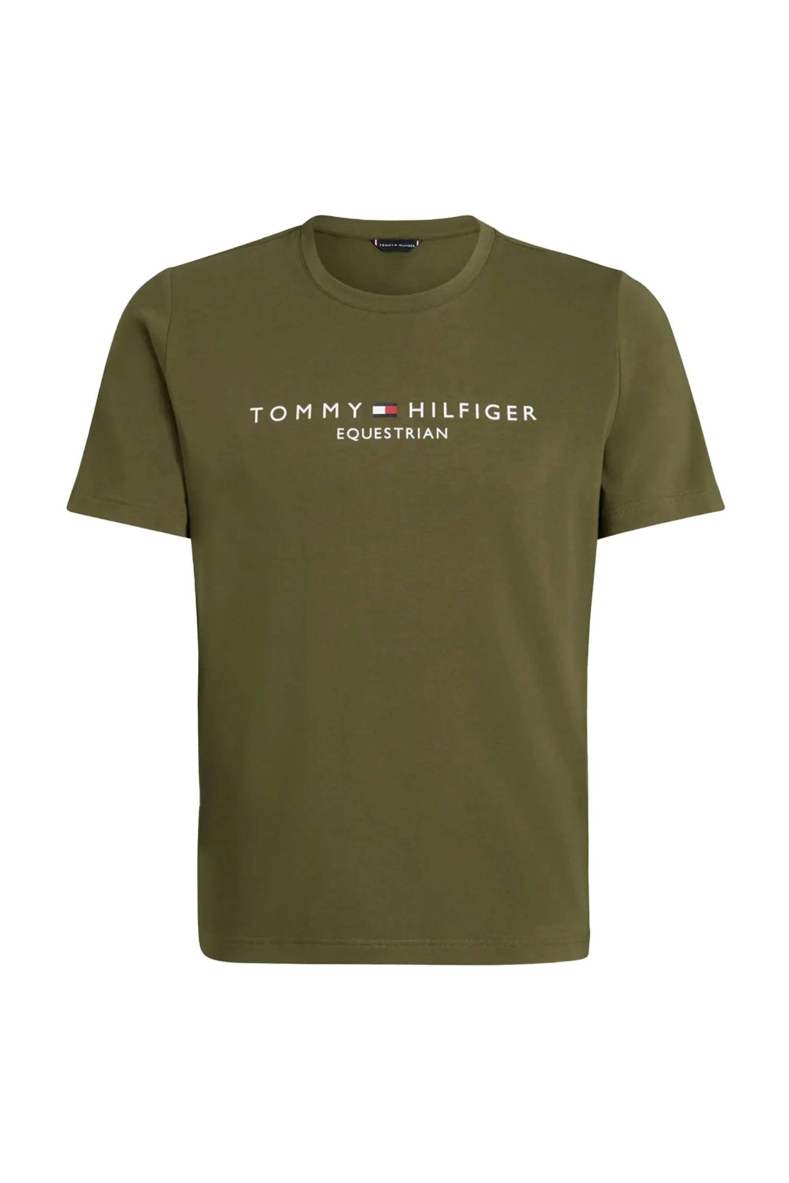 Tommy Hilfiger Equestrian Williamsburg T-Shirt mit Motiv und kurzen Ärmeln*Herren Shirts & Polos Für Herren