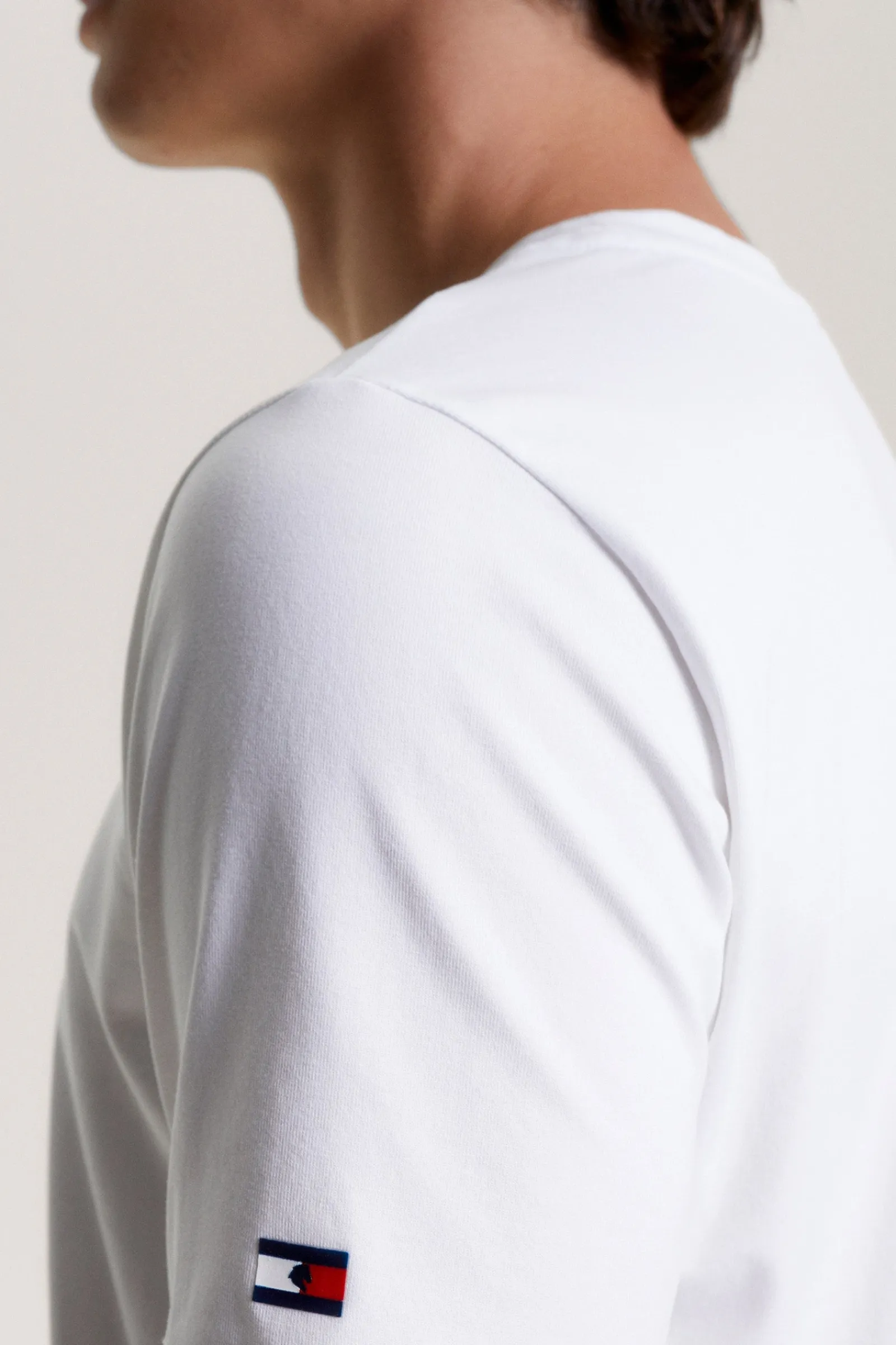 Tommy Hilfiger Equestrian Williamsburg T-Shirt mit Motiv und kurzen Ärmeln*Herren Shirts & Polos Für Herren
