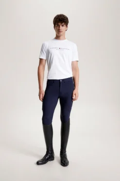 Tommy Hilfiger Equestrian Williamsburg T-Shirt mit Motiv und kurzen Ärmeln*Herren Shirts & Polos Für Herren