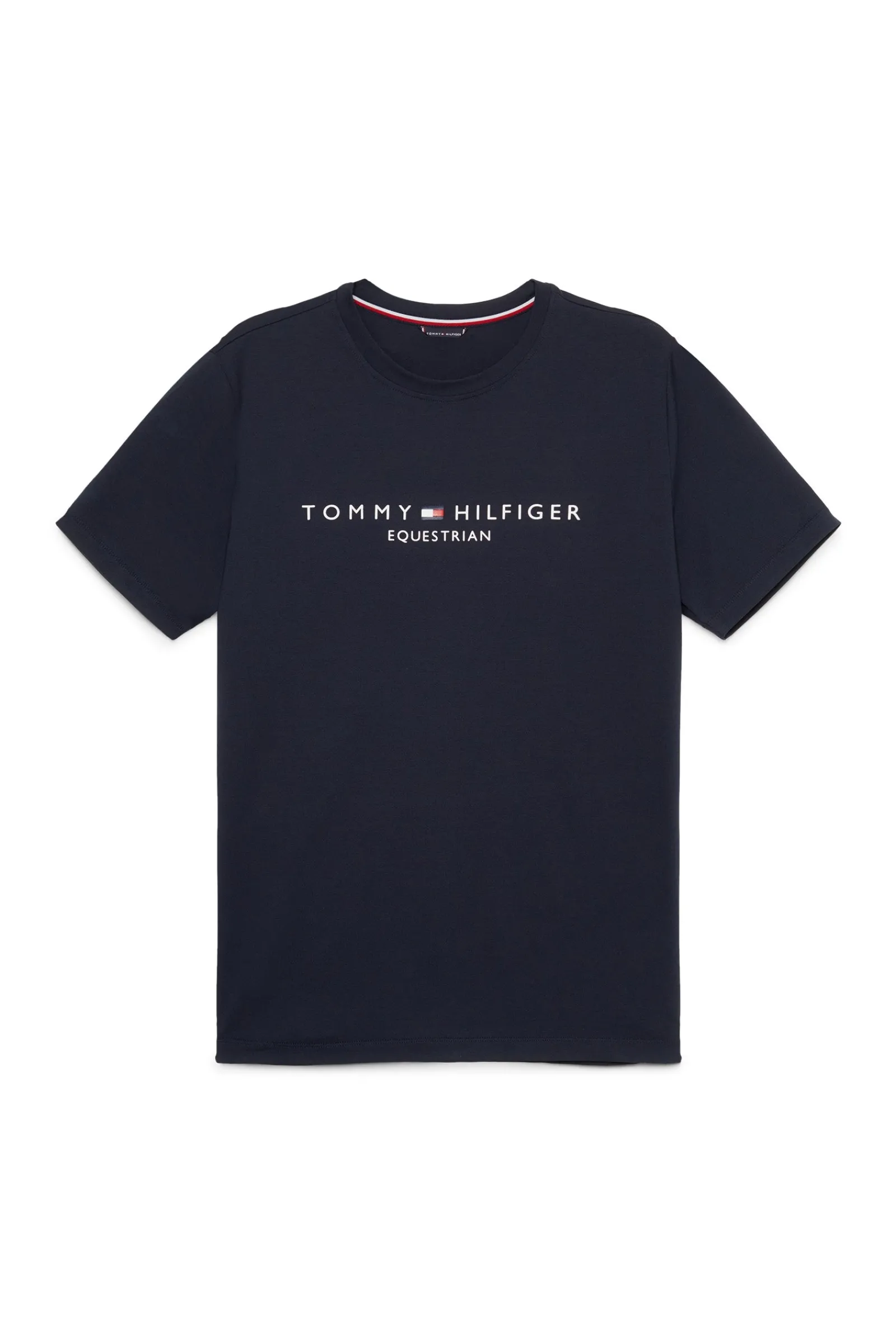 Tommy Hilfiger Equestrian Williamsburg T-Shirt mit Motiv und kurzen Ärmeln*Herren Shirts & Polos Für Herren
