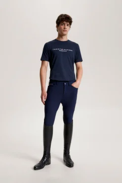 Tommy Hilfiger Equestrian Williamsburg T-Shirt mit Motiv und kurzen Ärmeln*Herren Shirts & Polos Für Herren