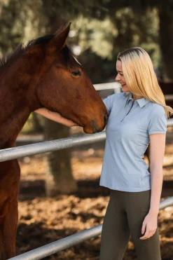 Horze Willow Damen funktionales Poloshirt*Damen Shirts & Polos Für Damen