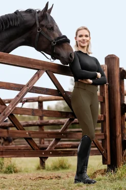 ELT Women's Thermal Riding leggings Rena*Damen Reitleggings Für Damen
