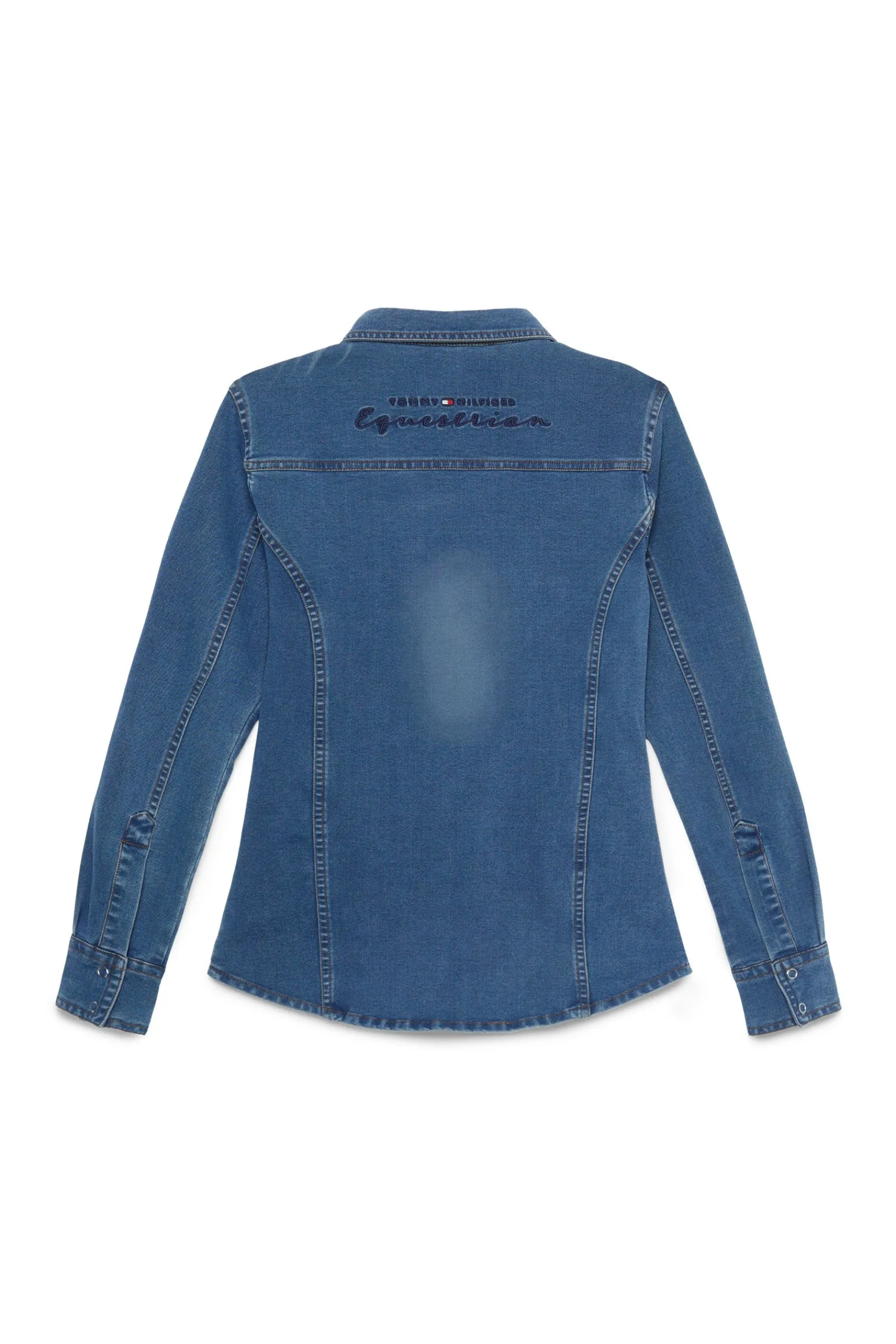 Tommy Hilfiger Equestrian Woodside Stretch Denim Hemd*Damen Shirts & Polos Für Damen