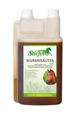 Stiefel Wurmkräuter Saft, 1l* Ergänzungsfuttermittel Für Pferde