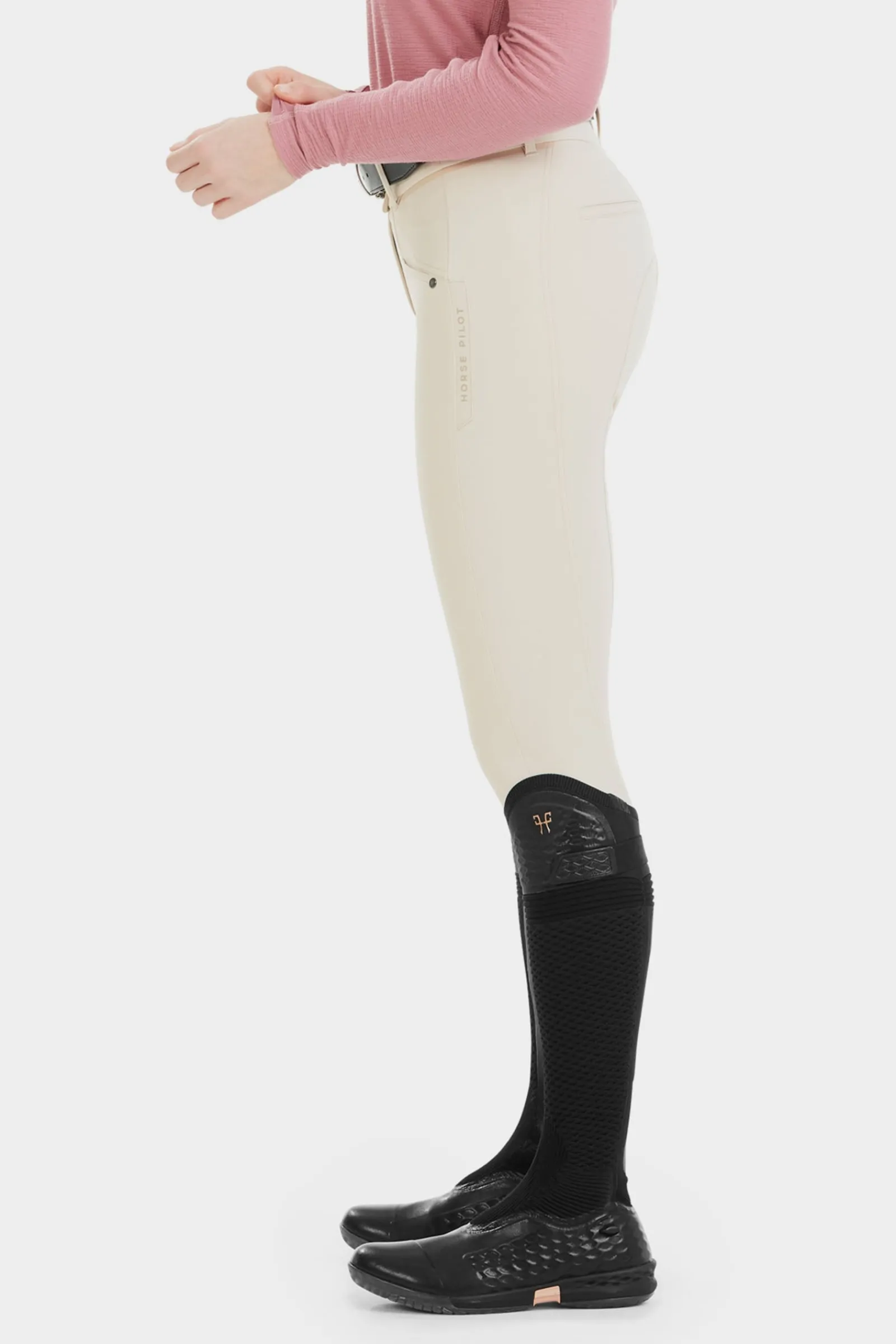 Horse Pilot X-Balance Damenreithose mit Knie-Grip*Damen Reithose Für Damen Mit Kniebesatz
