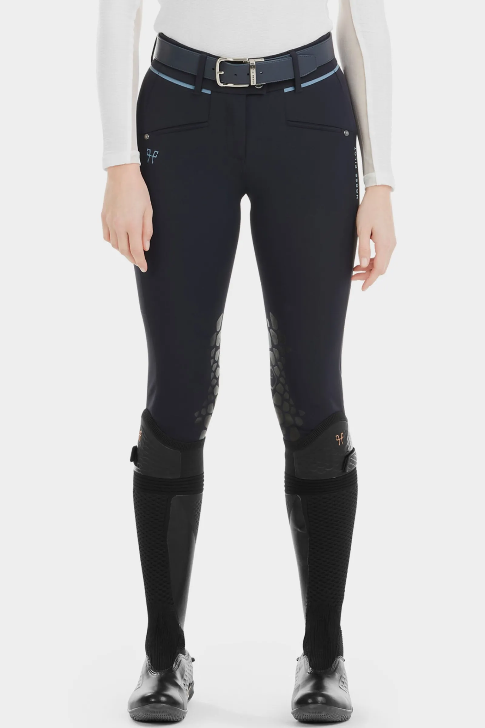 Horse Pilot X-Balance Damenreithose mit Knie-Grip*Damen Reithose Für Damen Mit Kniebesatz
