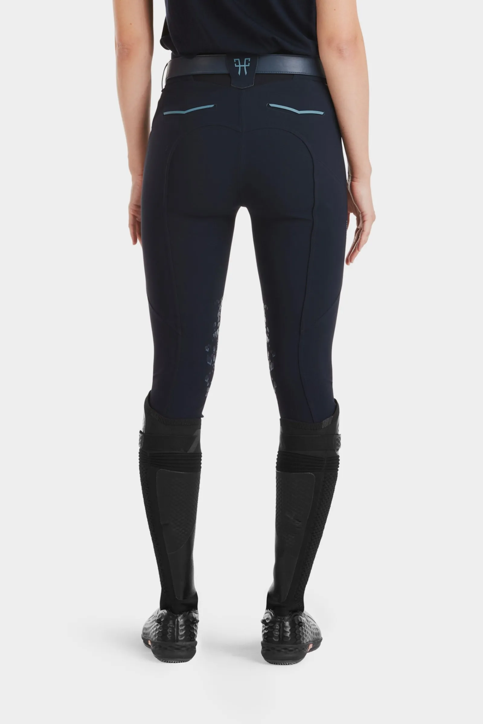 Horse Pilot X-Perform Damen-Kniebesatzreithose*Damen Reithose Für Damen Mit Kniebesatz