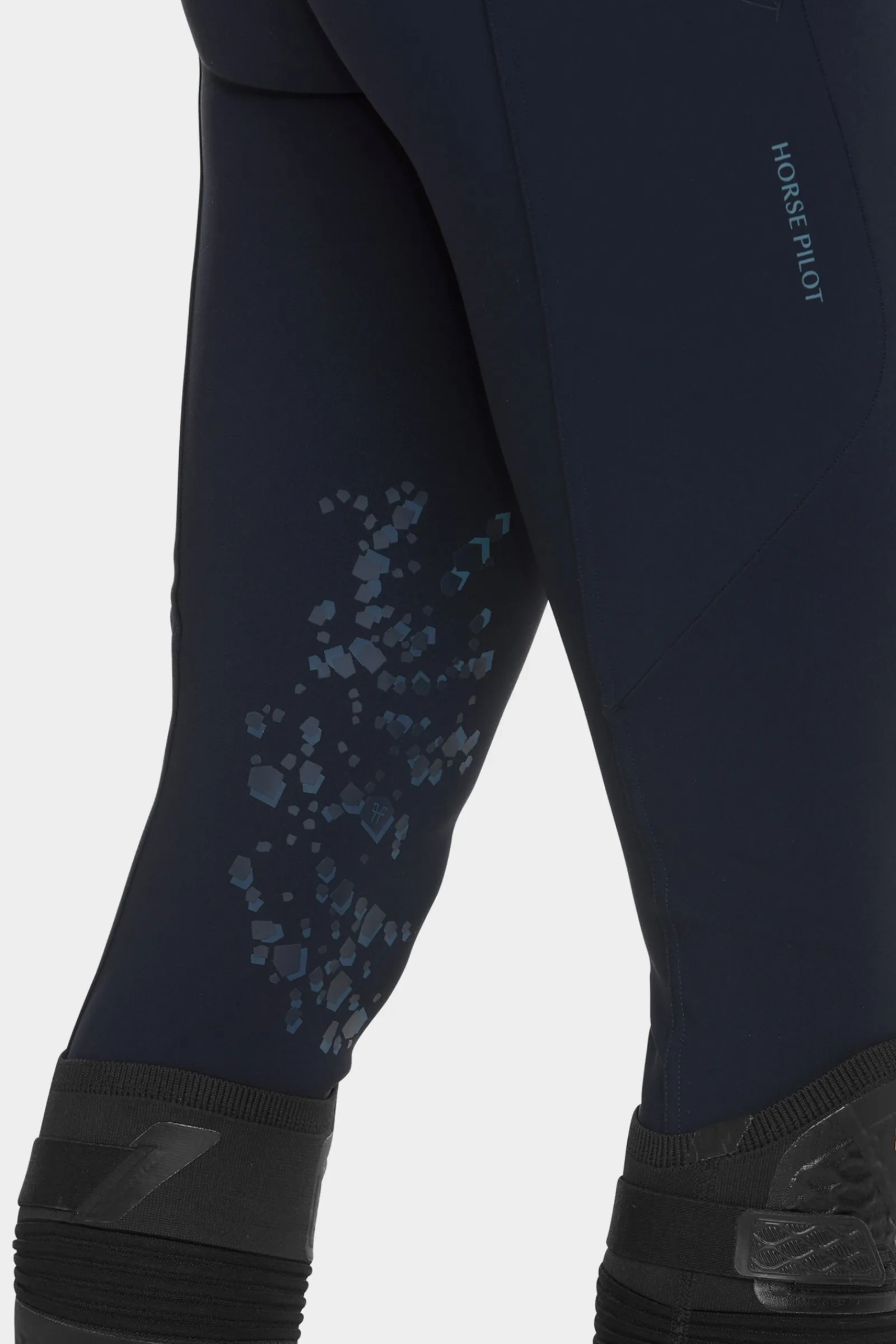 Horse Pilot X-Perform Damen-Kniebesatzreithose*Damen Reithose Für Damen Mit Kniebesatz