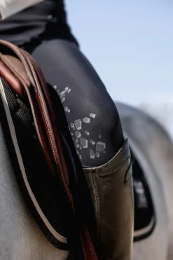Horse Pilot X-Perform Damen-Kniebesatzreithose*Damen Reithose Für Damen Mit Kniebesatz