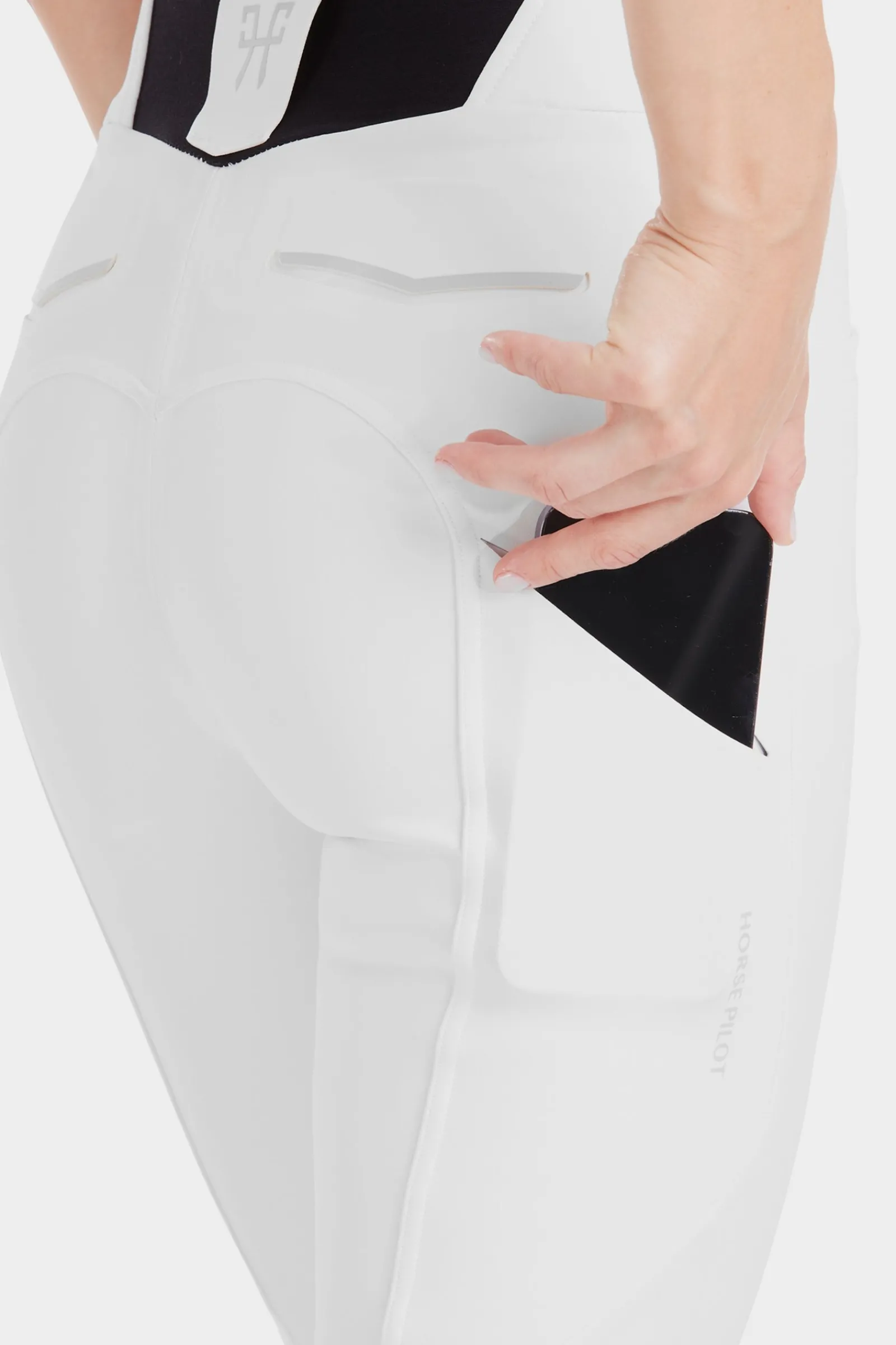 Horse Pilot X-Perform Damen-Kniebesatzreithose*Damen Reithose Für Damen Mit Kniebesatz